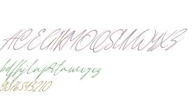 Anderson Signature Italic