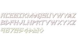 xBONES 3D Italic