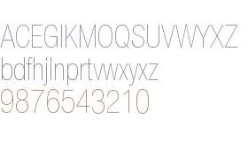 Suiza Condensed DEMO ExtraLight