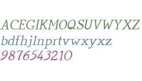 Quick Type W01 Plain Italic
