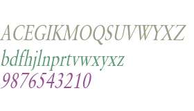 Garrick Thin Italic