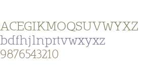 BelcoSlabSerif W01 UltLight