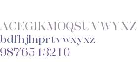 Vogue Highline Serif Medium