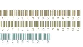 Libre Barcode 39 Text