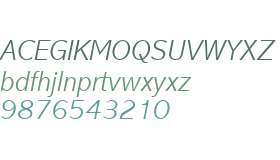 Abadi MT W04 Light Italic