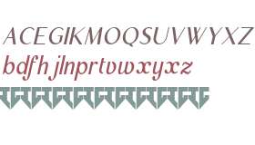 Mercusuar SemiBold Italic