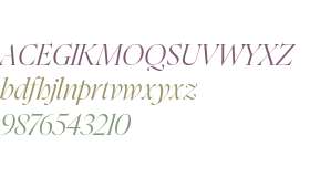 Nyght Serif Light Italic