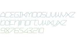 Hydrogen W01 Light Italic