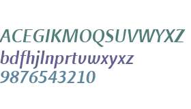 Finnegan LT W04 Medium Italic
