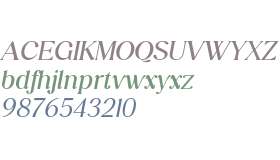 Luminary Serif SemBd