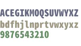 Gen Jyuu Gothic Monospace Heavy