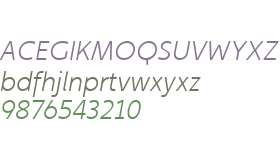 Faricy New W00 Light Italic