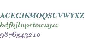 Tycoon SSi Bold Italic Old Style Figures