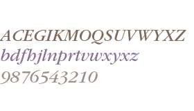 ITC Garamond Std Book Italic