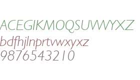 Humanst521 Lt BT Light Italic