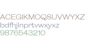 Caslon Doric Wide Web Light Regular