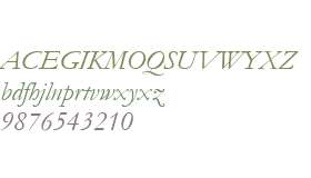 Garamond MT W04 Italic