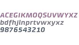 Klint W01 Bold Extended Italic