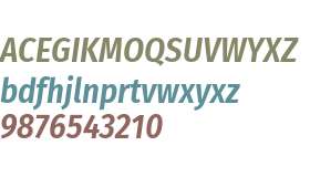 Fira Sans Condensed SemiBold Italic
