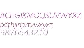 Houschka Alt W03 Light Italic