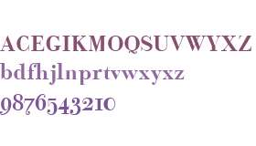 Bodoni Classic W01 Bold