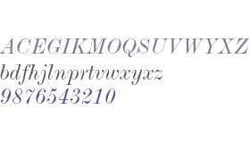 Monotype Modern Std Extended Italic
