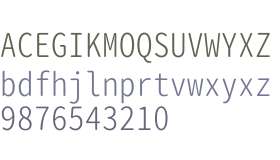 Gen Jyuu Gothic Monospace Light