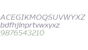 Nauman W00 Italic