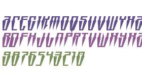 Swordtooth Expanded Italic