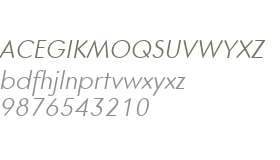 Core Sans G W01 35 Light Italic