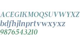 Meji Serif Medium Italic