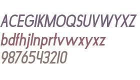 Roland Semi Bold Condensed Italic