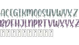 Decorative Font Baimbo