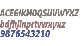Georama Semi Condensed ExtraBold Italic