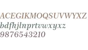 Century 751 Semi Bold Italic