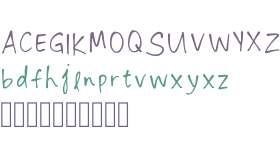 Akc Handwriting Font Regular