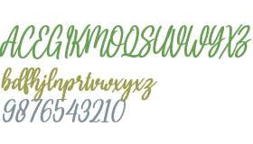 Holla bella bold italic