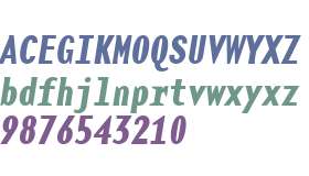 BaseMonoNarrowBoldItalic Bold Italic