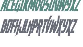 Yankee Clipper Condensed Italic