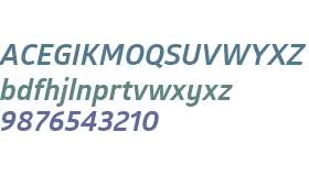 Glober W01 Bold Italic