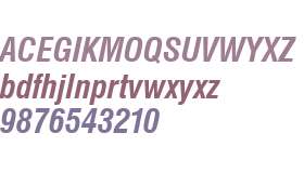 Swiss 721 Greek Bold Condensed Inclined BT