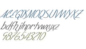 SF Foxboro Script Italic V2
