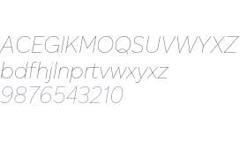 Altform Thin Italic