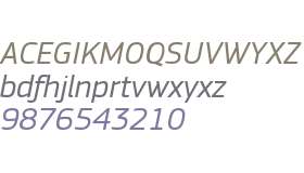 PF Square Sans W01 Italic