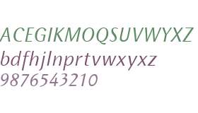 Wunderlich OT W03 Italic