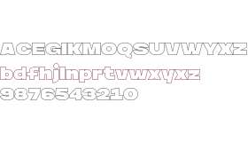 Aniko Extrabold Outline