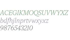 Orbikular ExtraLight Italic