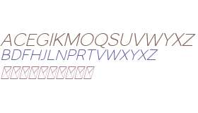 Monocole Free Italic