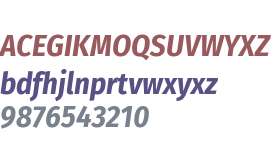 Fira Sans Condensed Bold Italic