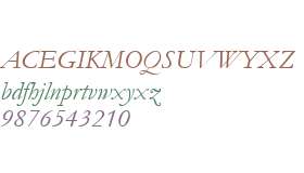 Garamond Italic V1